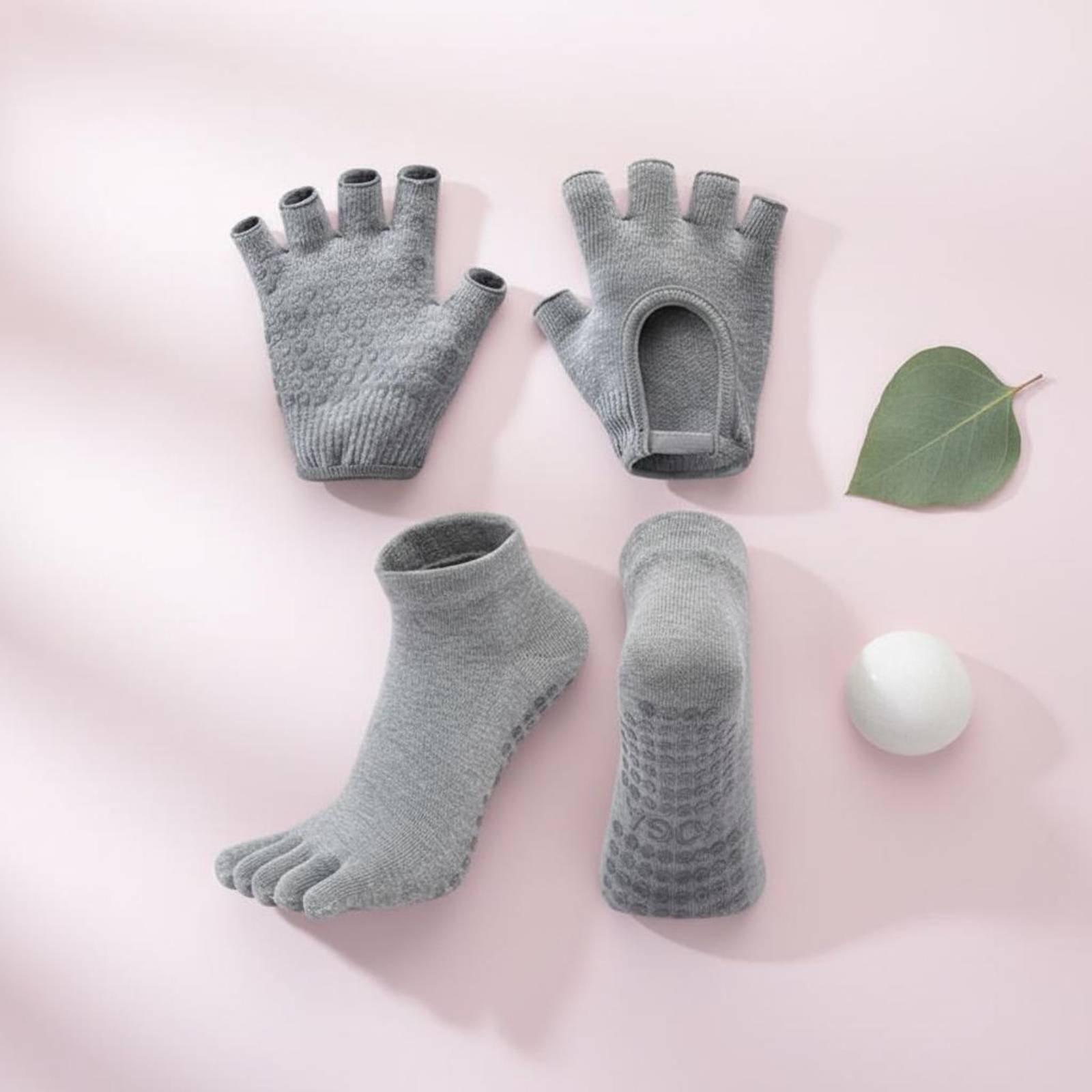 Pilates Socks Woman Anti-slip  - Yoga Fitness Training ulasan dan harga