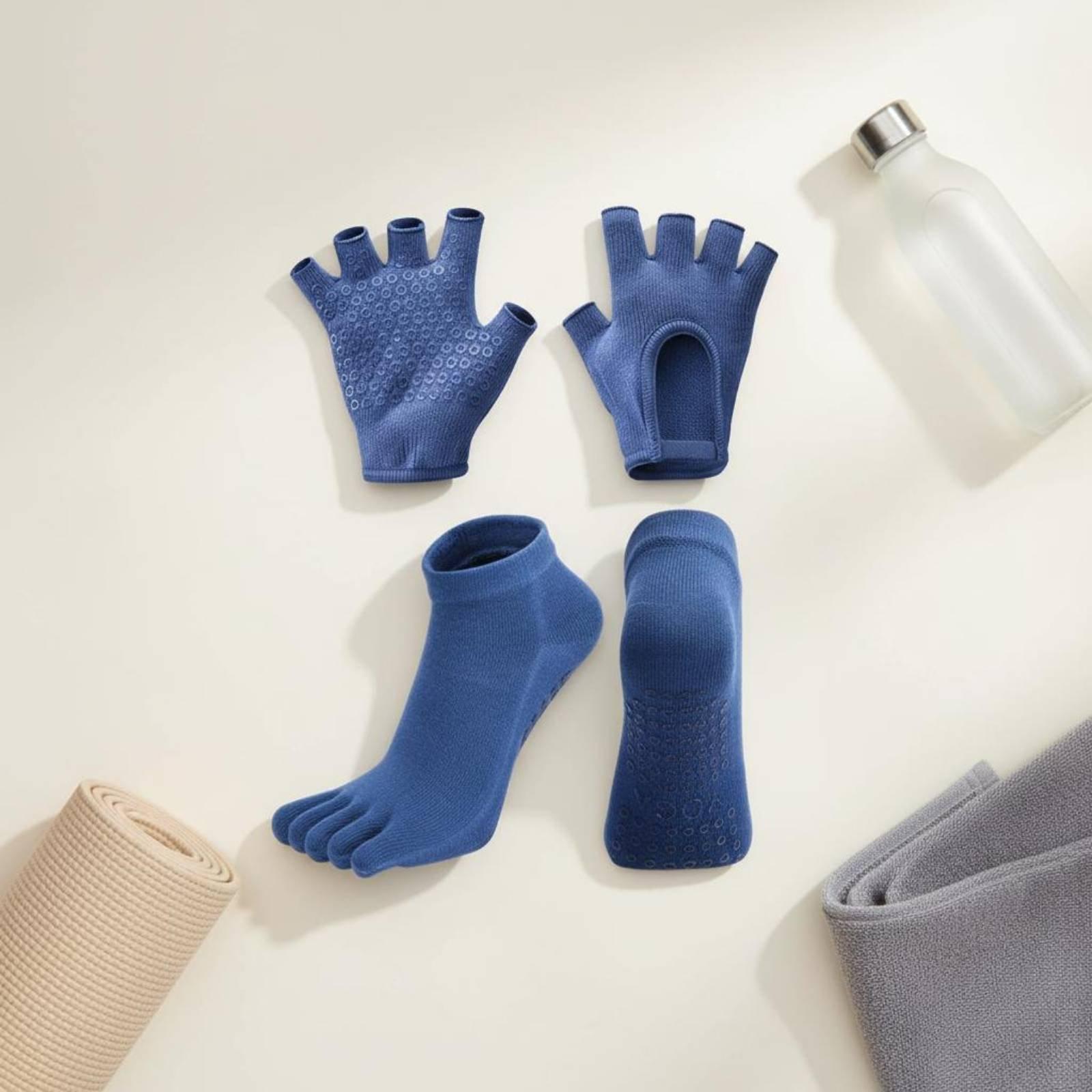 Pilates Socks Woman Anti-slip  - Yoga Fitness Training ulasan dan harga