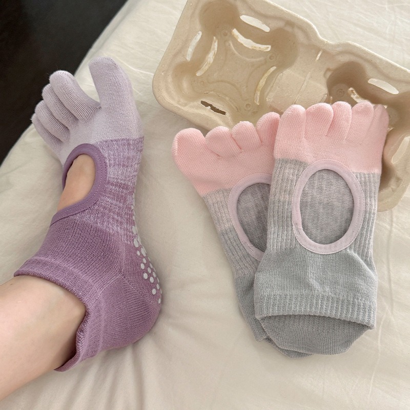 Women's Yoga Socks with Five F - Yoga Fitness Training ulasan dan harga