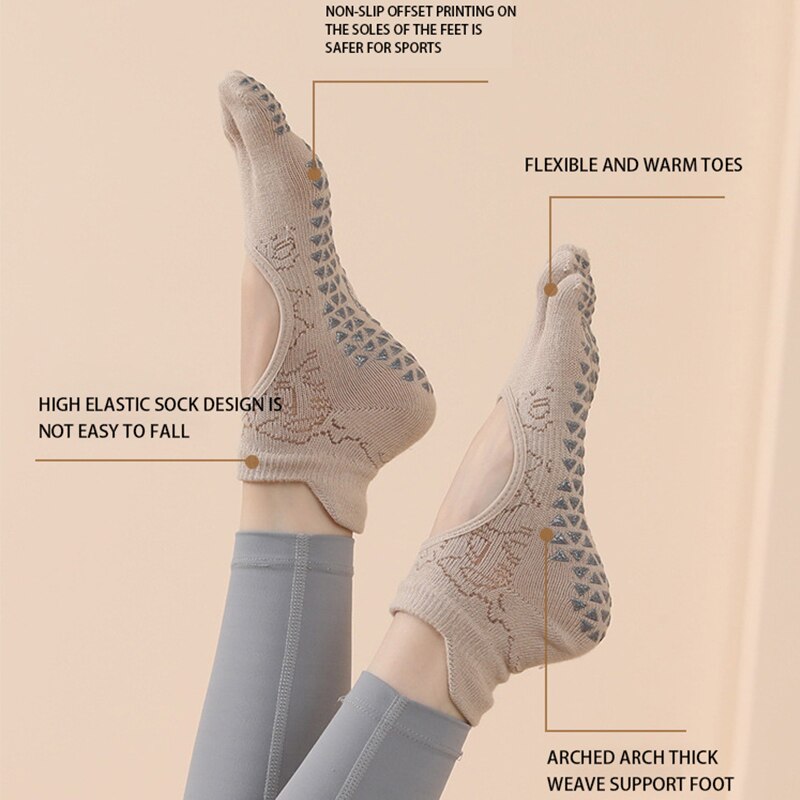 Women Yoga Toe Socks High Qual - Yoga Fitness Training ulasan dan harga