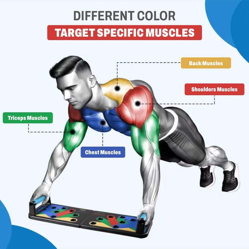 Portable Foldable Push Up Boar - Push Up Board ulasan dan harga