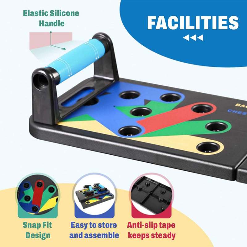 Portable Foldable Push Up Boar - Push Up Board ulasan dan harga