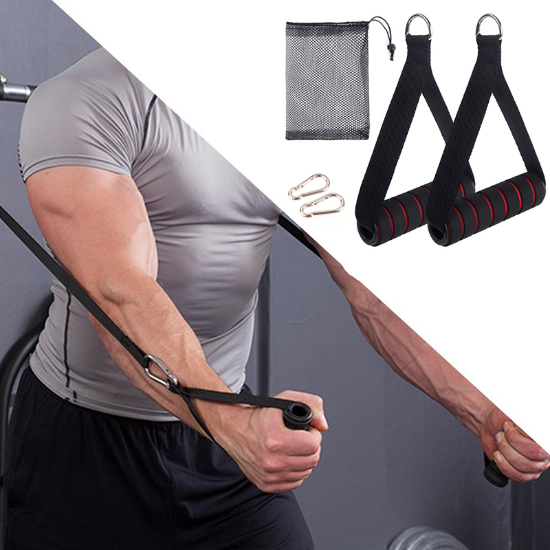 【F】Heavy Duty Cable Machine Ha - Yoga Fitness Resistance Band ulasan dan harga