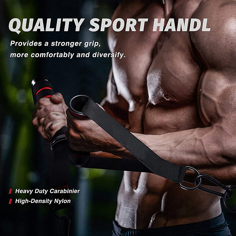 【F】Heavy Duty Cable Machine Ha - Yoga Fitness Resistance Band ulasan dan harga