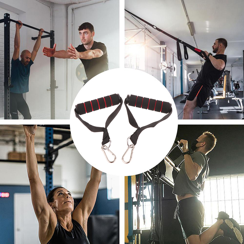 【F】Heavy Duty Cable Machine Ha - Yoga Fitness Resistance Band ulasan dan harga