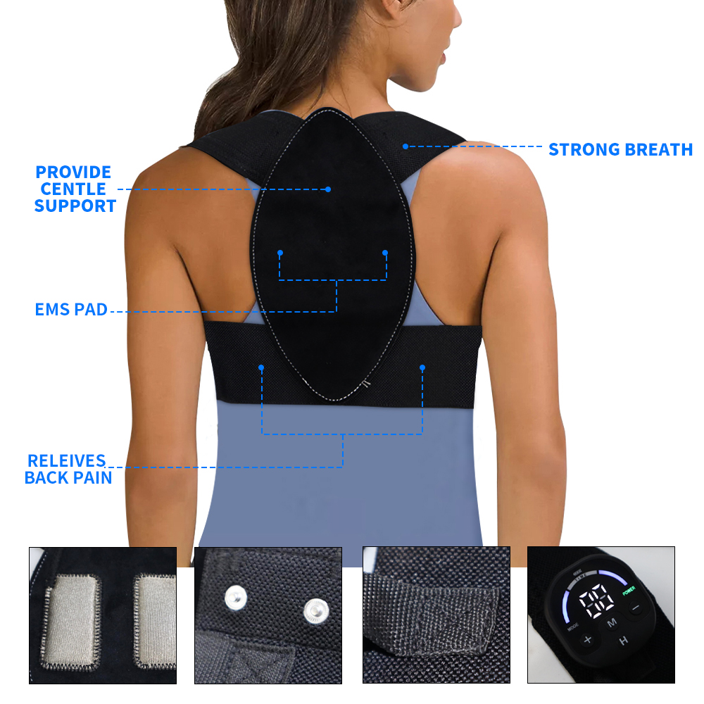 EMS Posture Corrector Belt for - Posture Corrector Back ulasan dan harga