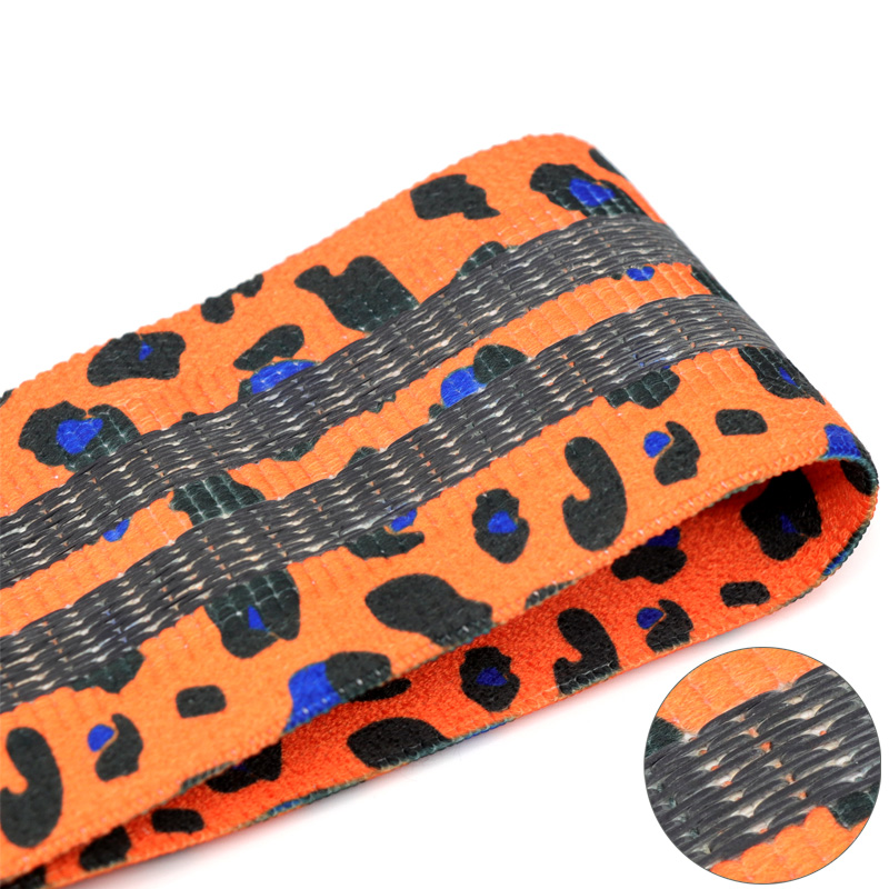 Leopard Print Booty Bands, Non - Yoga Fitness Resistance Band ulasan dan harga