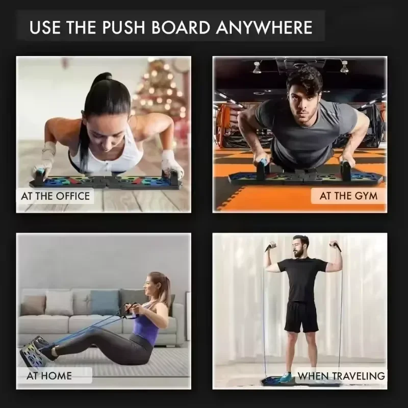 Push-up Board Set Portable Mul - Push Up Board ulasan dan harga