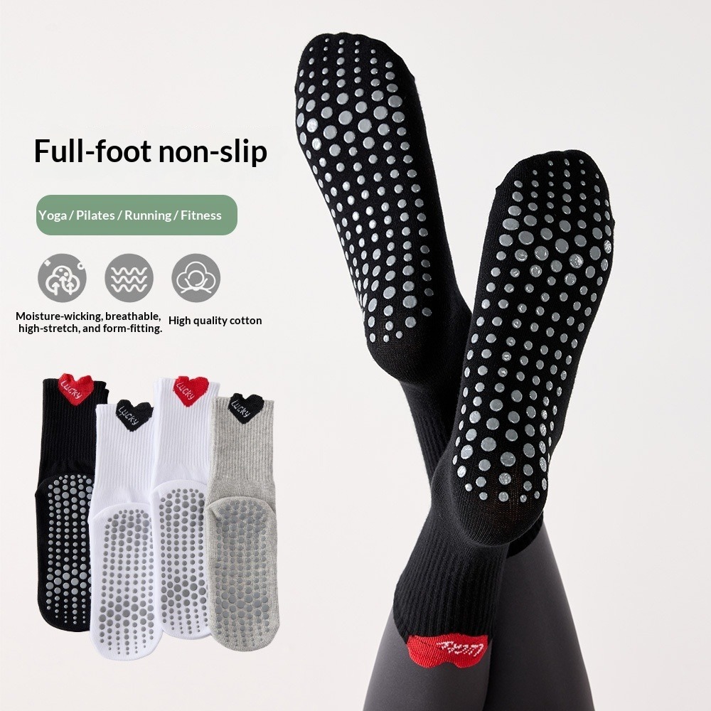 Women's Mid-Calf Sport Socks P - Yoga Fitness Training ulasan dan harga