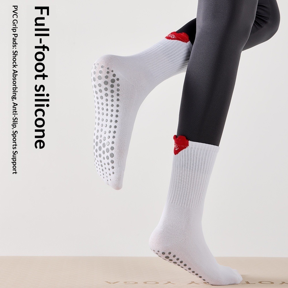 Women's Mid-Calf Sport Socks P - Yoga Fitness Training ulasan dan harga