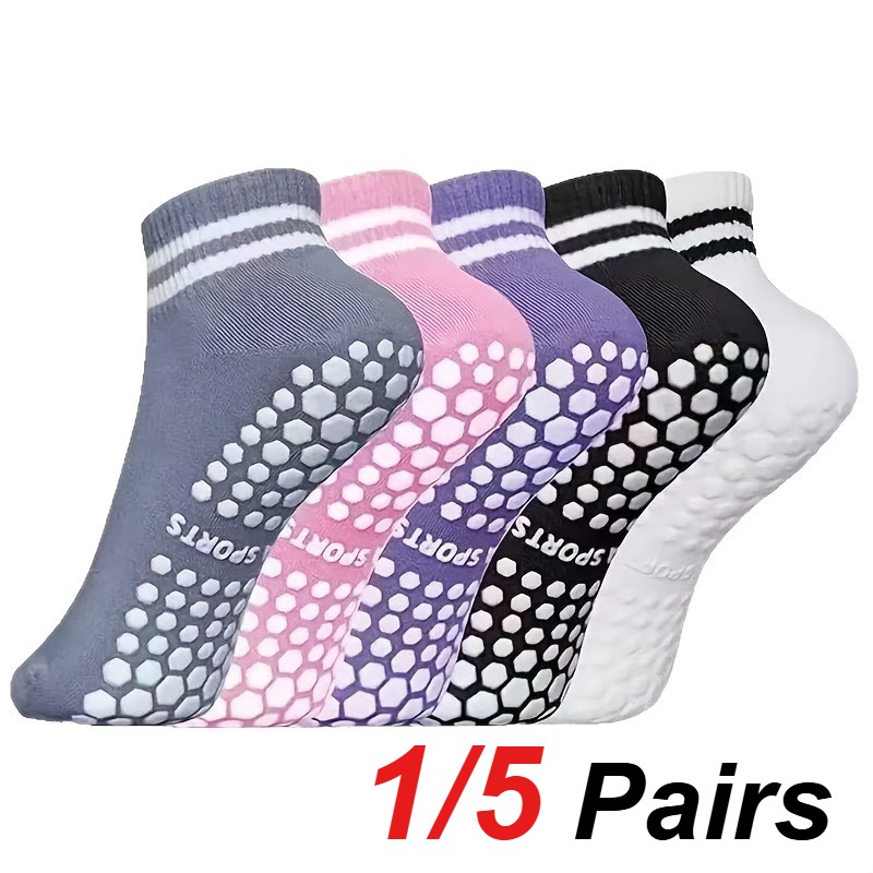 1/5 Pair Women's Silicone Anti - Yoga Of Fitness ulasan dan harga