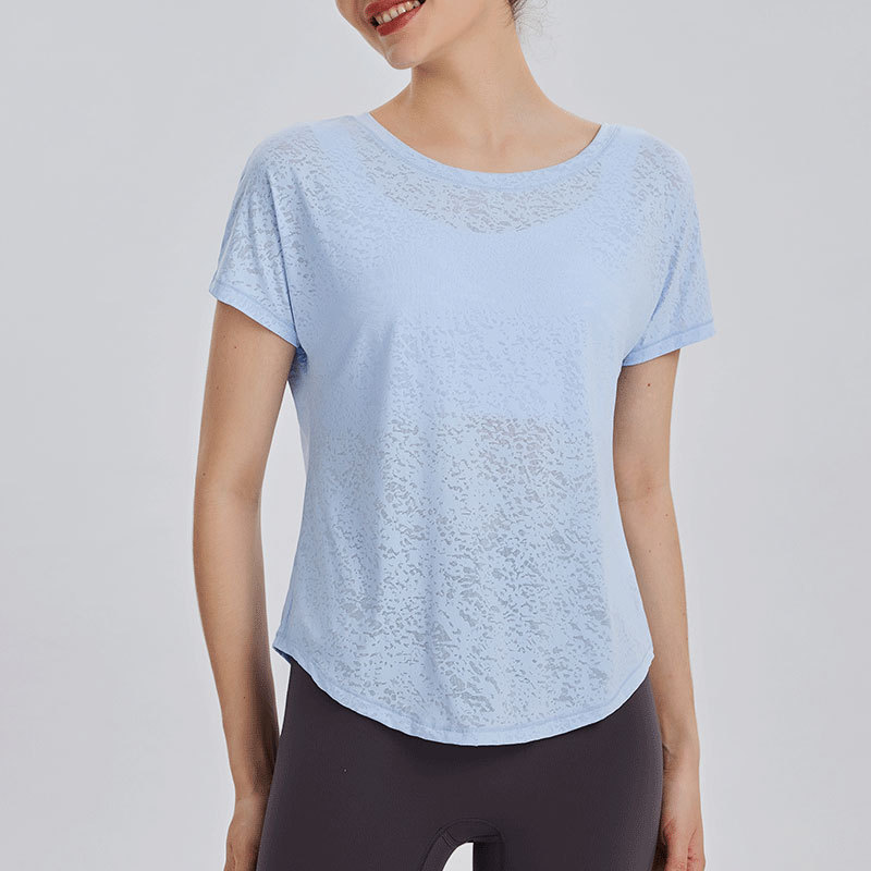 Women's Yoga T-Shirt Loose Spo - Yoga Fitness Training ulasan dan harga