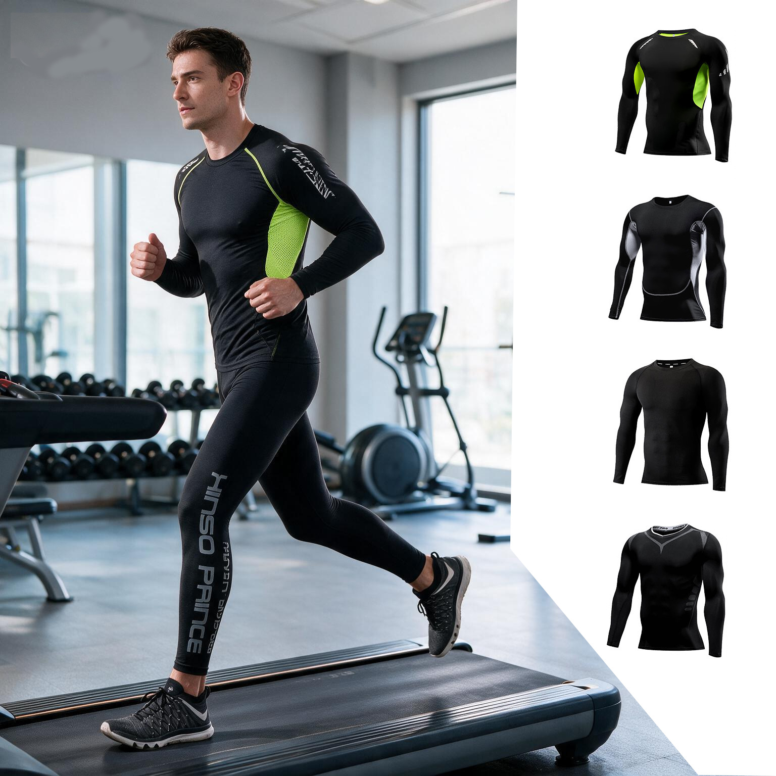 2026 Men Compression Sportswea - Yoga Fitness Training ulasan dan harga