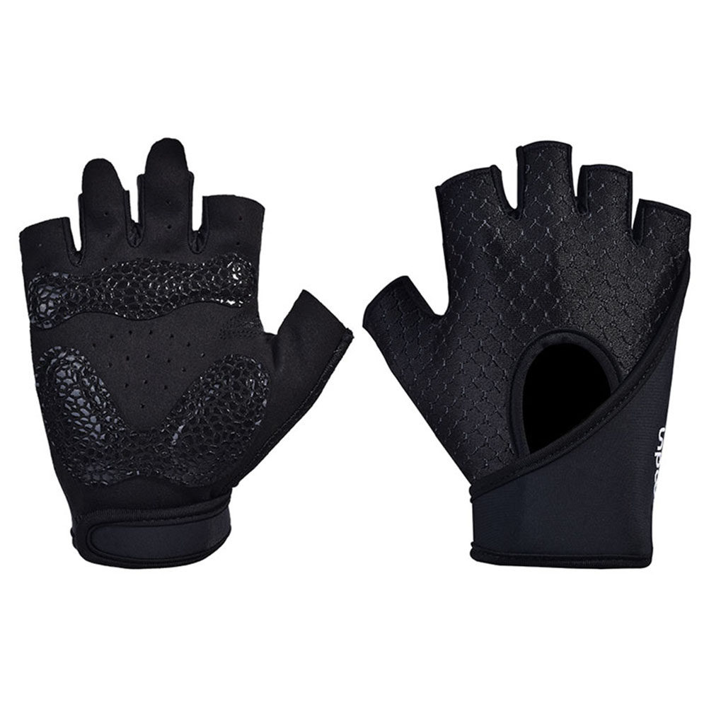 1Pair Fitness Gloves Half Fing - Yoga Fitness Training ulasan dan harga