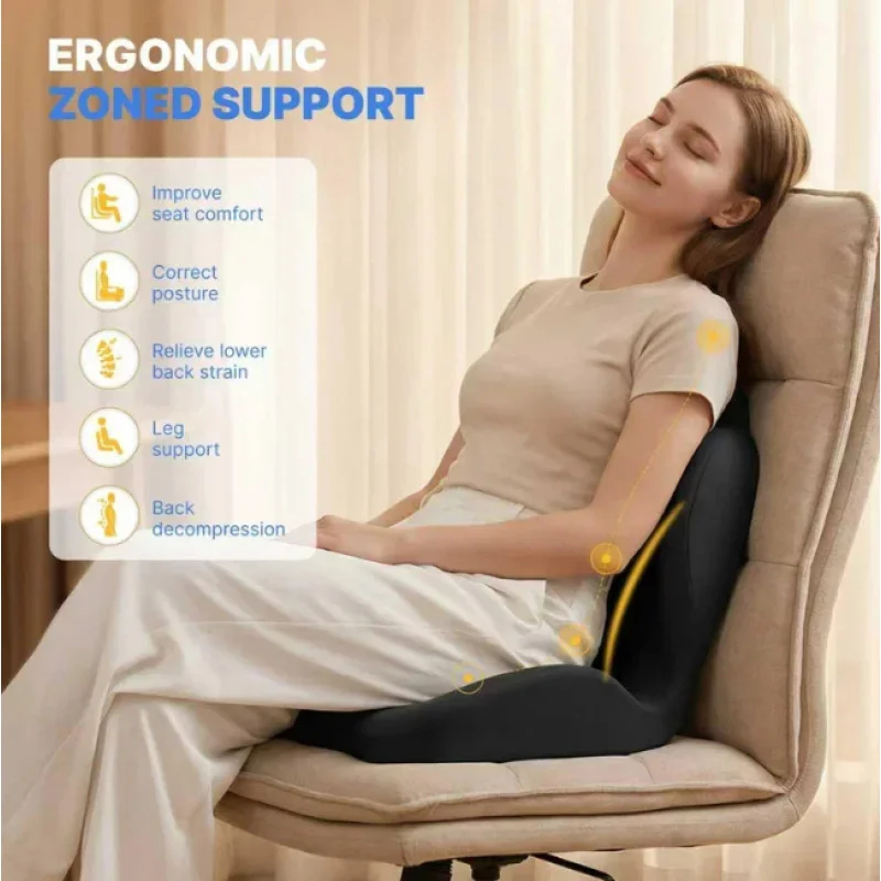 Coccyx Seat Cushion Memory Foa - Posture Corrector Back ulasan dan harga